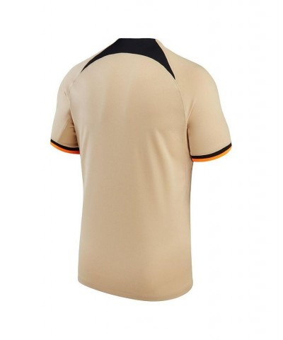 Men's Gold Chelsea 2022/23 Third Replica Jersey $40.50 Jersey