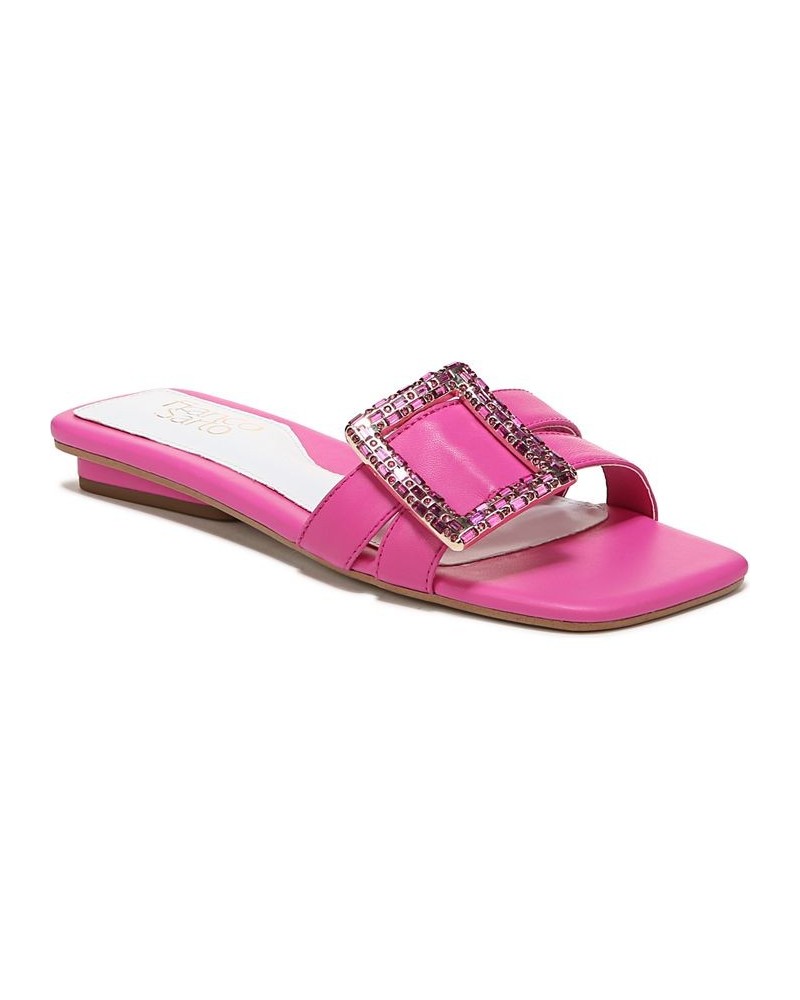 Nalani Slide Sandals Pink $47.60 Shoes