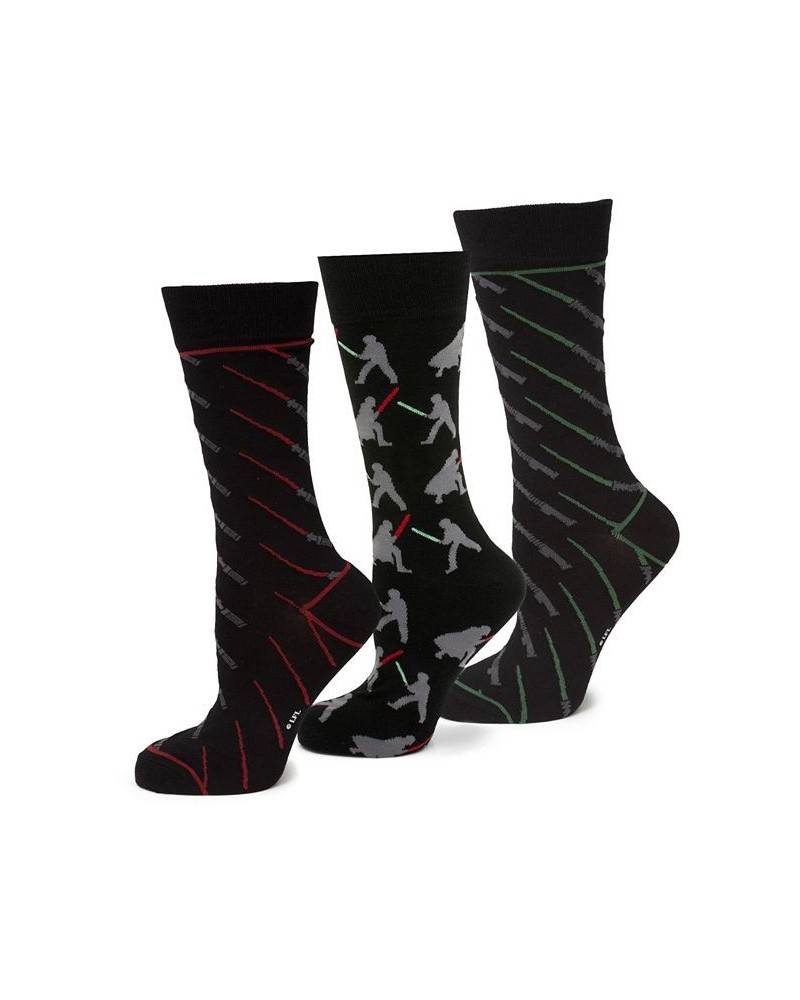 Men's Light Saber Battle Socks Gift Set, Pack of 3 $31.20 Socks