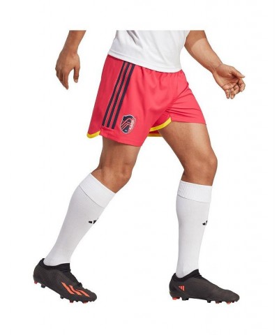 Men's Red St. Louis City SC 2023 Home AEROREADY Authentic Shorts $32.20 Shorts