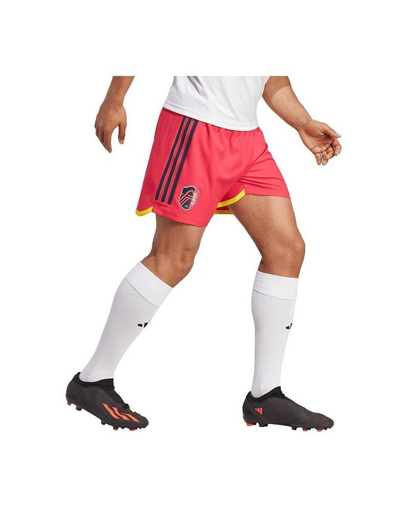 Men's Red St. Louis City SC 2023 Home AEROREADY Authentic Shorts $32.20 Shorts