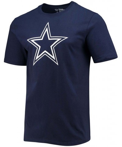 Men's Dak Prescott Navy Dallas Cowboys Player Icon Name and Number T-shirt $20.51 T-Shirts