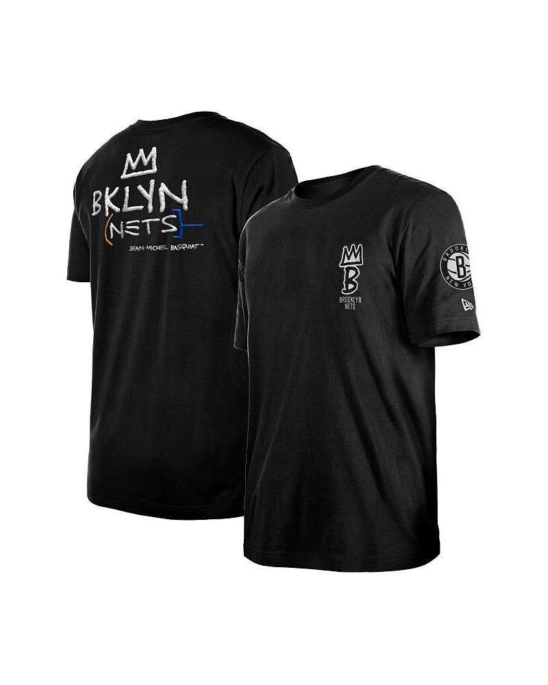 Men's Black Brooklyn Nets 2022/23 City Edition Elite Pack T-shirt $36.00 T-Shirts