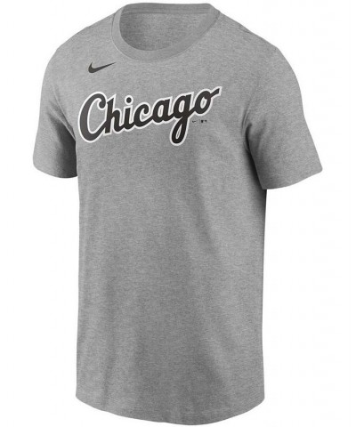 Men's Heather Gray Chicago White Sox Name Number T-shirt $21.60 T-Shirts