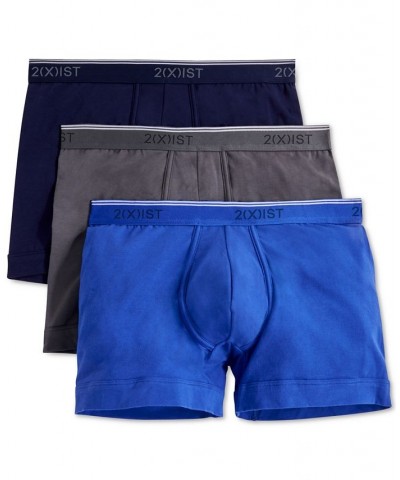 Men's Cotton Stretch Boxer Briefs 3-Pack Gray $29.64 Underwear