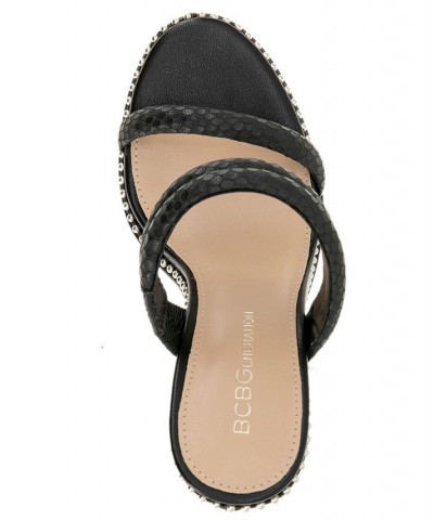 Women's Jenni Dress Sandals Black $27.92 Shoes