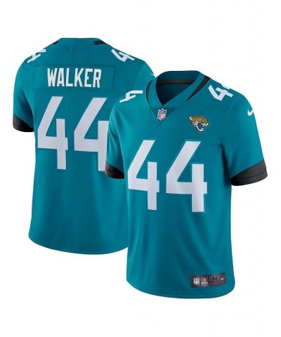 Men's Travon Walker Teal Jacksonville Jaguars Team Logo Vapor Limited Jersey $71.40 Jersey