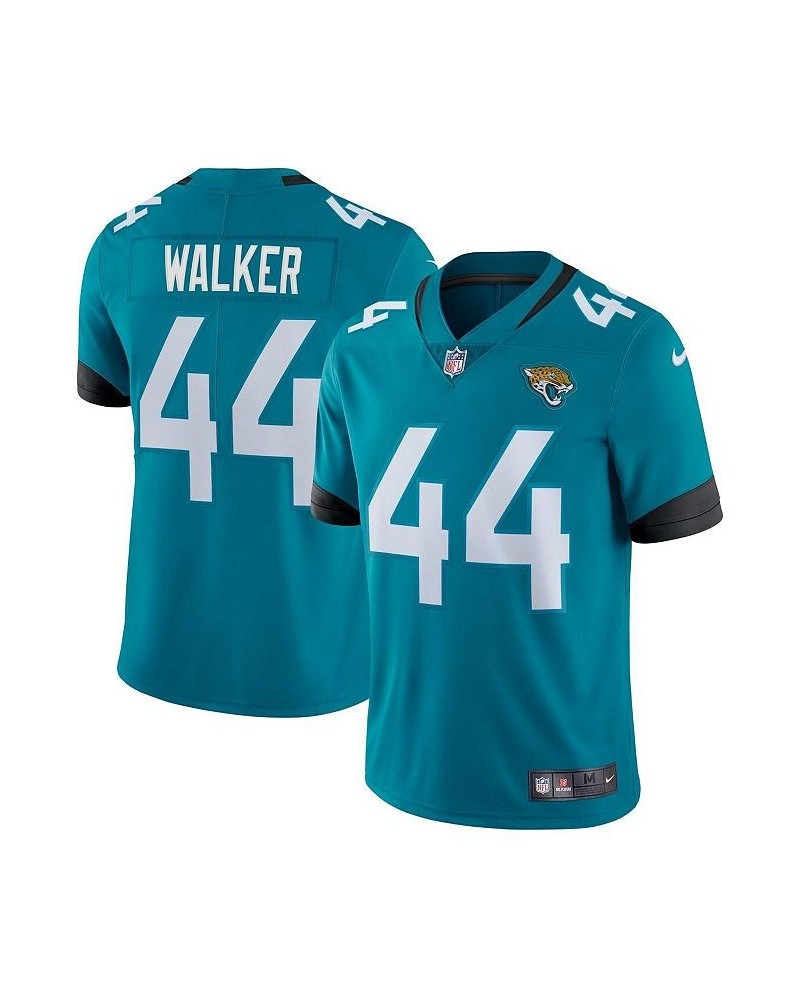 Men's Travon Walker Teal Jacksonville Jaguars Team Logo Vapor Limited Jersey $71.40 Jersey