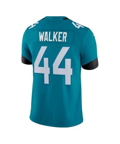 Men's Travon Walker Teal Jacksonville Jaguars Team Logo Vapor Limited Jersey $71.40 Jersey