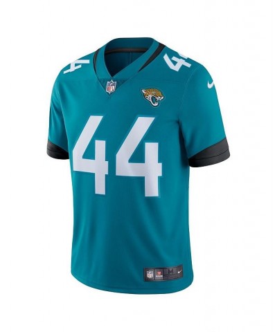 Men's Travon Walker Teal Jacksonville Jaguars Team Logo Vapor Limited Jersey $71.40 Jersey