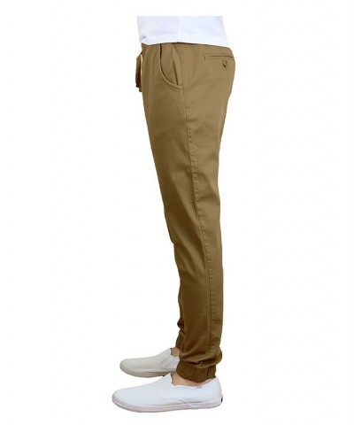 Men's Basic Stretch Twill Joggers PD04 $31.90 Pants