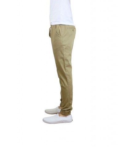 Men's Basic Stretch Twill Joggers PD04 $31.90 Pants