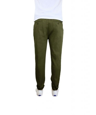 Men's Basic Stretch Twill Joggers PD04 $31.90 Pants