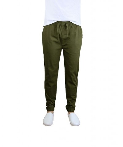 Men's Basic Stretch Twill Joggers PD04 $31.90 Pants