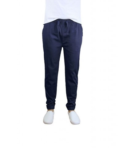 Men's Basic Stretch Twill Joggers PD04 $31.90 Pants