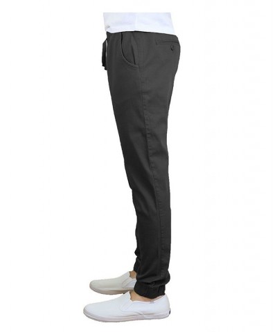 Men's Basic Stretch Twill Joggers PD04 $31.90 Pants