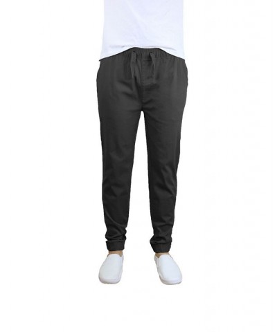 Men's Basic Stretch Twill Joggers PD04 $31.90 Pants