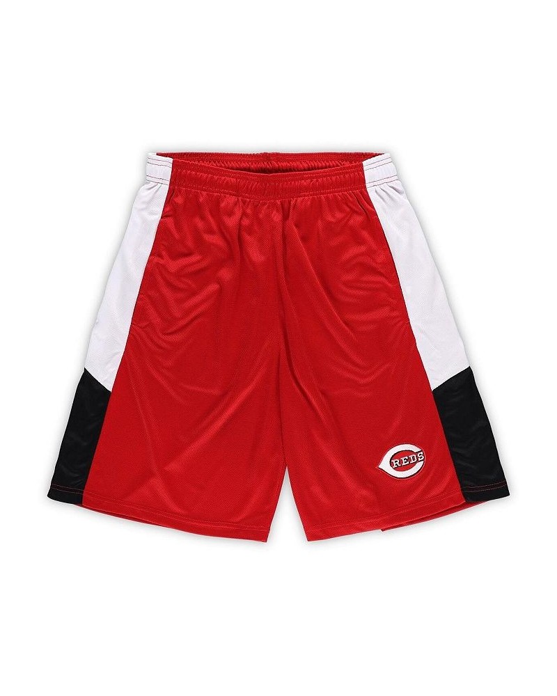 Men's Red Cincinnati Reds Big and Tall Team Shorts $28.59 Shorts