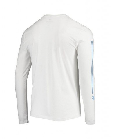 Men's White Los Angeles Lakers Team 2020/21 City Edition Comfy Long Sleeve T-shirt $24.37 T-Shirts