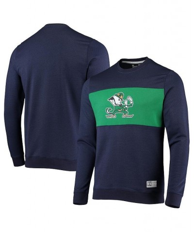 Men's Navy Notre Dame Fighting Irish Game Day All Day Pullover Sweatshirt $41.59 Sweatshirt