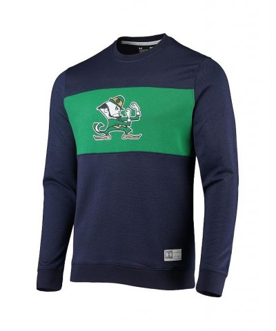 Men's Navy Notre Dame Fighting Irish Game Day All Day Pullover Sweatshirt $41.59 Sweatshirt