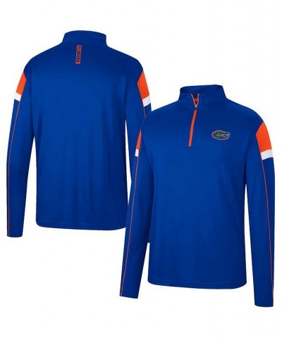 Men's Royal Florida Gators Golf Match Quarter-Zip Windshirt $25.80 Sweatshirt