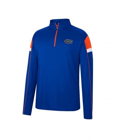 Men's Royal Florida Gators Golf Match Quarter-Zip Windshirt $25.80 Sweatshirt