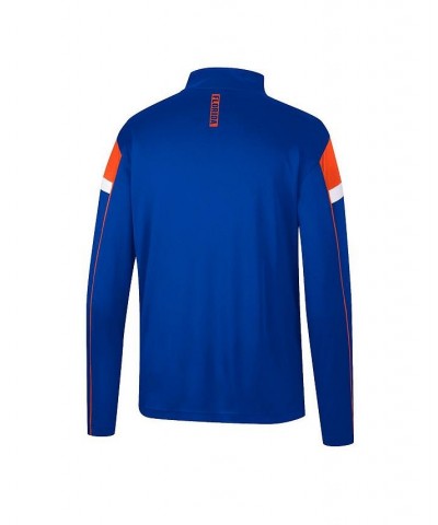 Men's Royal Florida Gators Golf Match Quarter-Zip Windshirt $25.80 Sweatshirt