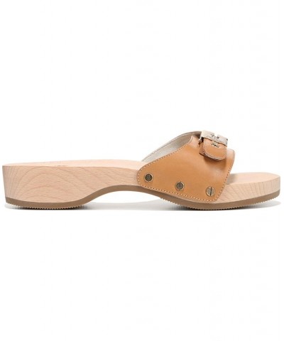 Women's Original Slides Brown $65.60 Shoes