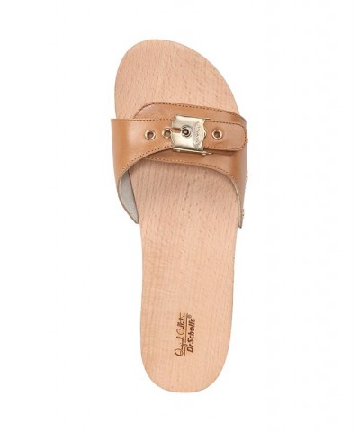 Women's Original Slides Brown $65.60 Shoes