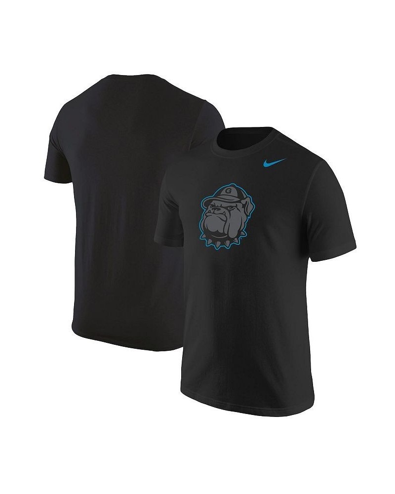 Men's Black Georgetown Hoyas Logo Color Pop T-shirt $18.90 T-Shirts