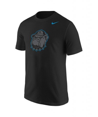 Men's Black Georgetown Hoyas Logo Color Pop T-shirt $18.90 T-Shirts