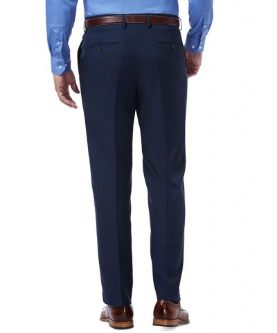 Men's Premium Comfort Stretch Classic-Fit Solid Flat Front Dress Pants PD08 $25.30 Pants