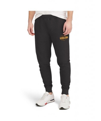 Men's Black Pittsburgh Steelers Mason Jogger Pants $42.30 Pants