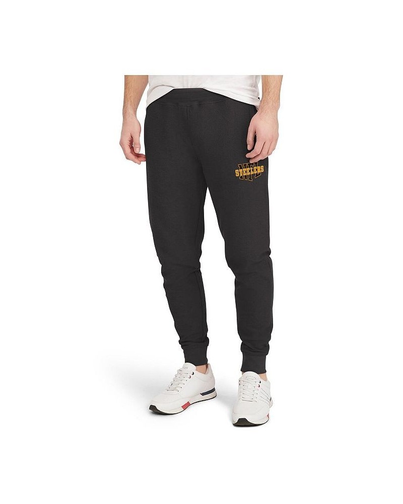 Men's Black Pittsburgh Steelers Mason Jogger Pants $42.30 Pants