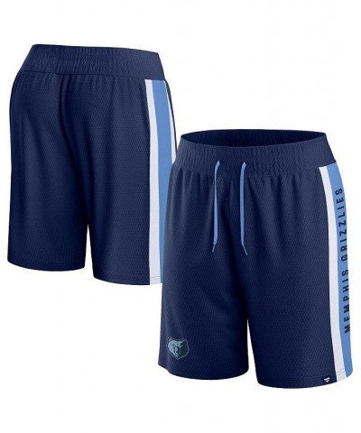 Men's Branded Navy Memphis Grizzlies Referee Iconic Mesh Shorts $25.49 Shorts