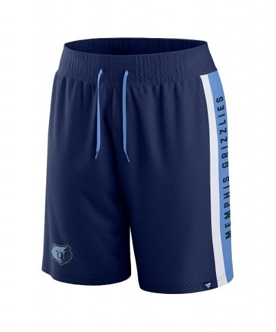 Men's Branded Navy Memphis Grizzlies Referee Iconic Mesh Shorts $25.49 Shorts