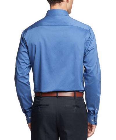 Men's Regular-Fit Ultraflex Dress Shirt Smokey Blue $19.20 Dress Shirts