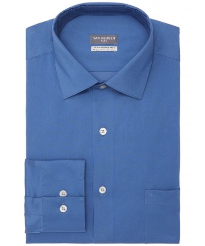 Men's Regular-Fit Ultraflex Dress Shirt Smokey Blue $19.20 Dress Shirts