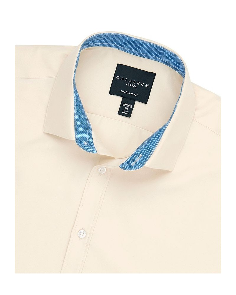 Men's Regular Fit Performance Solid Wrinkle Free Dress Shirt PD08 $13.92 Dress Shirts