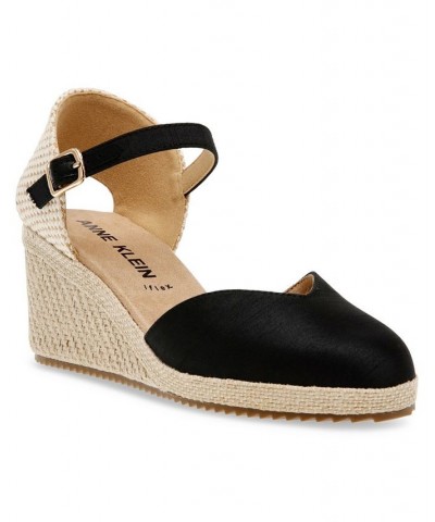 Women's Zana Wedge Sandal Black $51.48 Shoes