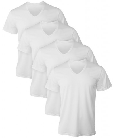 Men's X-Temp V-Neck Mesh T-Shirts - 4-pk. Multi $15.90 Undershirt