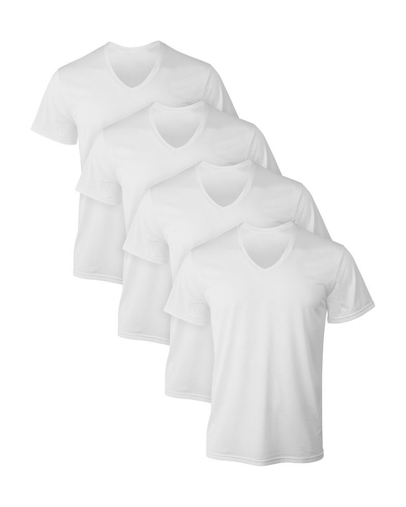 Men's X-Temp V-Neck Mesh T-Shirts - 4-pk. Multi $15.90 Undershirt