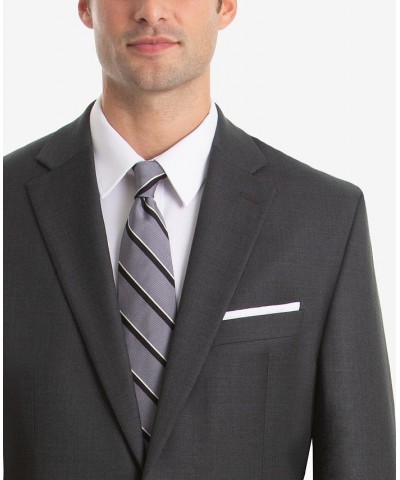 Men's UltraFlex Classic-Fit Wool Suit Jacket Gray $68.00 Suits