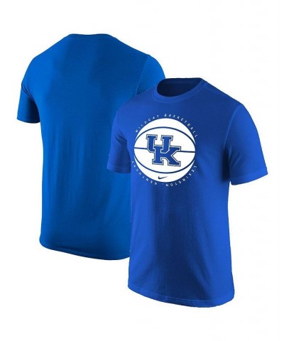 Men's Royal Kentucky Wildcats Basketball Logo T-shirt $21.00 T-Shirts