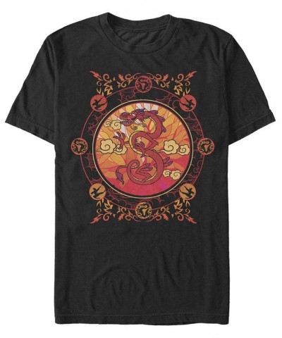 Men's Mushu Love Short Sleeve Crew T-shirt Black $17.50 T-Shirts