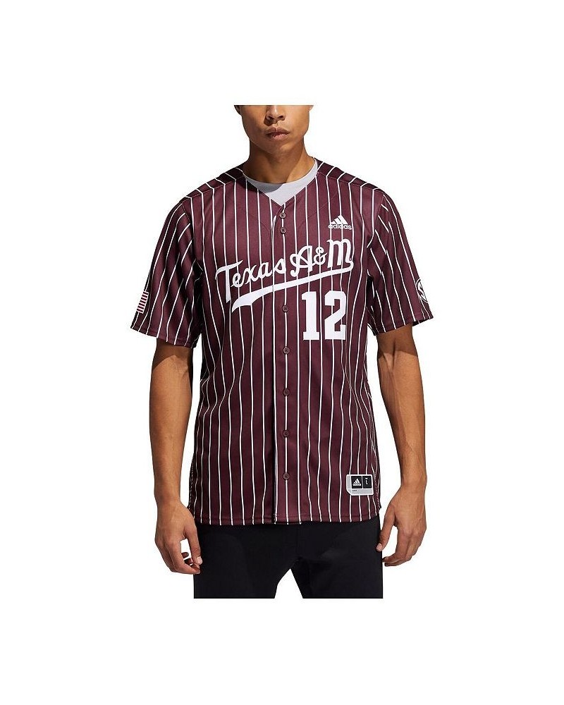 Men's Maroon Texas A&M Aggies Replica Baseball Jersey $41.40 Jersey