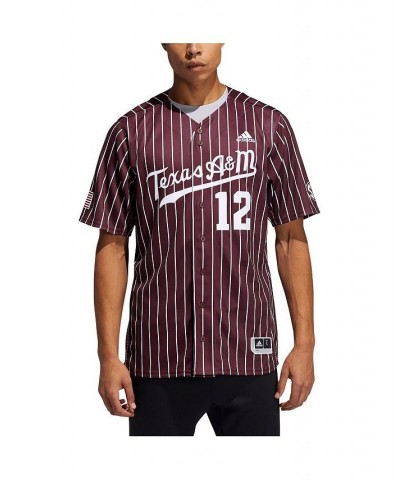 Men's Maroon Texas A&M Aggies Replica Baseball Jersey $41.40 Jersey