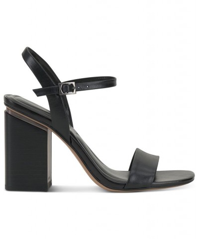 Herrica Ankle-Strap Slingback Two-Piece City Sandals Black $54.00 Shoes