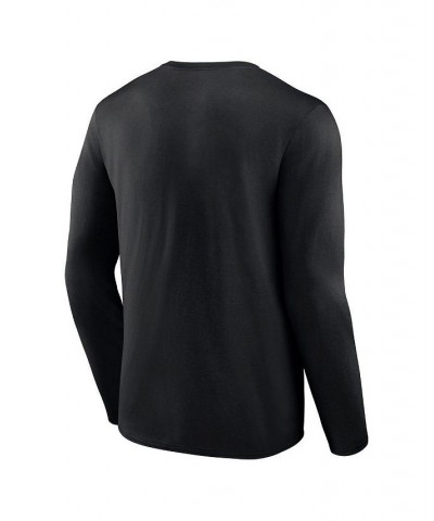 Men's Branded Black Florida Gators Double Time 2-Hit Long Sleeve T-shirt $25.64 T-Shirts